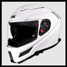 SMK AGNAR FULL-FACE HELMET - GLOSS WHITE
