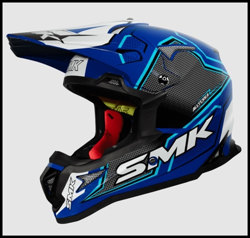 SMK ALLTERRA OFF-ROAD FULL-FACE HELMET - MAVERIX GRAPHIC - GL521