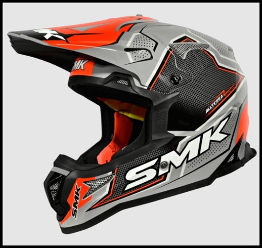 SMK ALLTERRA OFF-ROAD FULL-FACE HELMET - MAVERIX GRAPHIC - GL627