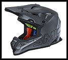 SMK ALLTERRA OFF-ROAD FULL-FACE HELMET - MATTE ANTHRACITE