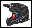 SMK ALLTERRA OFF-ROAD FULL-FACE HELMET - MATTE BLACK