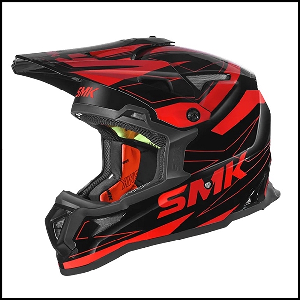 SMK ALLTERRA OFF-ROAD FULL-FACE HELMET - SLOPE GRAPHIC - GL230