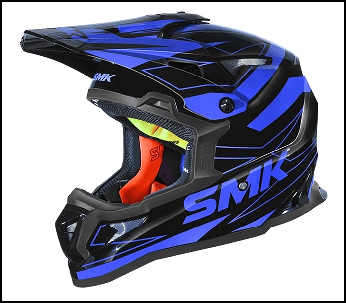 SMK ALLTERRA OFF-ROAD FULL-FACE HELMET - SLOPE GRAPHIC - GL250