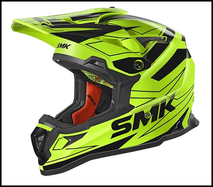 SMK ALLTERRA OFF-ROAD FULL-FACE HELMET - SLOPE GRAPHIC - GL420