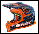 SMK ALLTERRA OFF-ROAD FULL-FACE HELMET - TRIBOU GRAPHIC - GL527