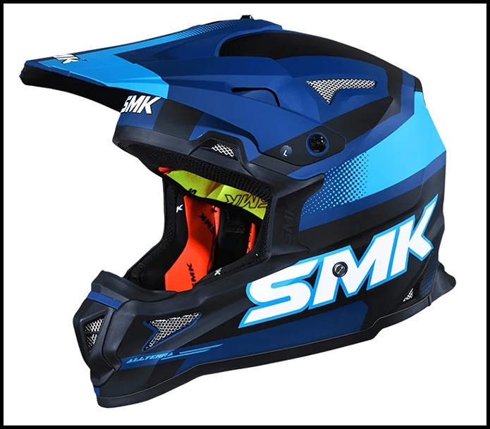 SMK ALLTERRA OFF-ROAD FULL-FACE HELMET - X-THROTTLE GRAPHIC - MA525