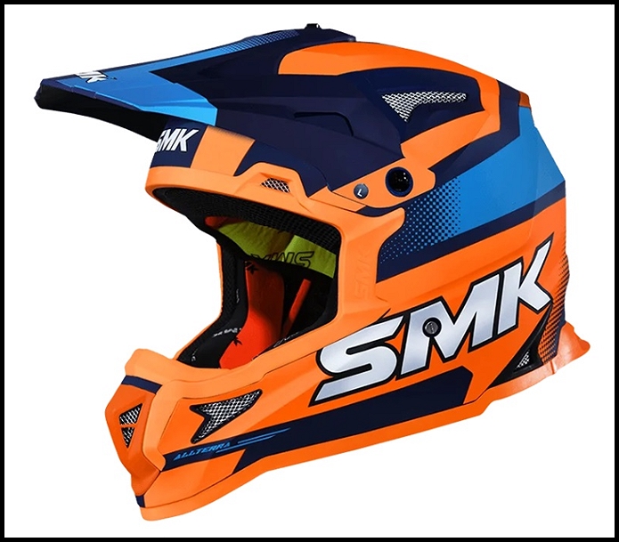 SMK ALLTERRA OFF-ROAD FULL-FACE HELMET - X-THROTTLE GRAPHIC - MA575