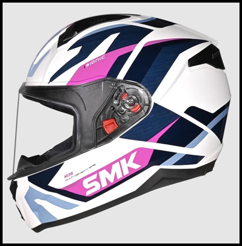 SMK BIONIC ADULT FULL-FACE HELMET - KORE GRAPHIC - GL159