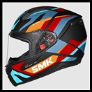 SMK BIONIC ADULT FULL-FACE HELMET - KORE GRAPHIC - MA253
