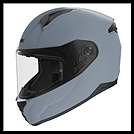 SMK BIONIC ADULT FULL-FACE HELMET - MATTE NARDO GRAY