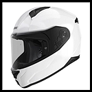 SMK BIONIC ADULT FULL-FACE HELMET - GLOSS WHITE