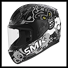 SMK BIONIC YOUTH FULL-FACE HELMET - CHIMPZ GRAPHIC - MA261