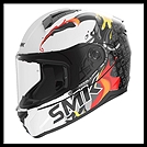 SMK BIONIC YOUTH FULL-FACE HELMET - SPLASH GRAPHIC - GL124