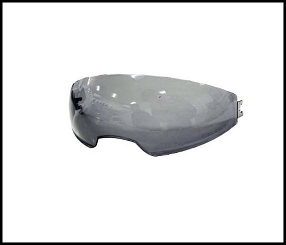 SMK TITAN REPLACEMENT INTERNAL DROP DOWN SUN SHIELD - SMOKE