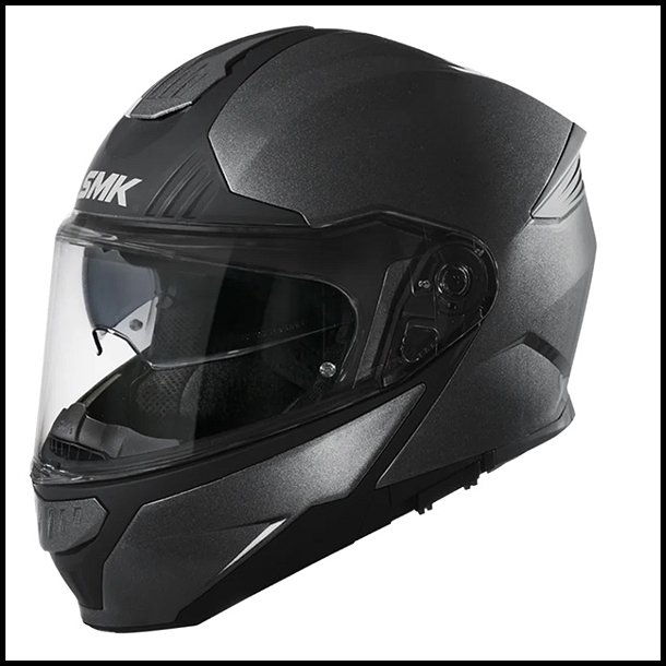 SMK GULLWING FLIP-UP MODULAR HELMET - GLOSS ANTHRACITE