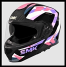 SMK GULLWING FLIP-UP MODULAR HELMET - CHARGER GRAPHIC - GL219