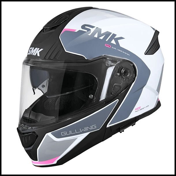 SMK GULLWING FLIP-UP MODULAR HELMET - KRESTO GRAPHIC - GL169