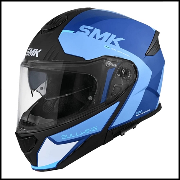 SMK GULLWING FLIP-UP MODULAR HELMET - KRESTO GRAPHIC - MA551