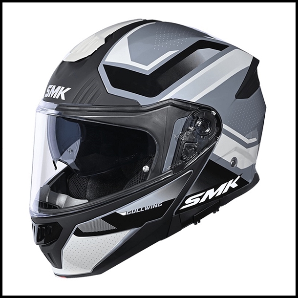 SMK GULLWING FLIP-UP MODULAR HELMET - SUPERTOUR GRAPHIC - MA661