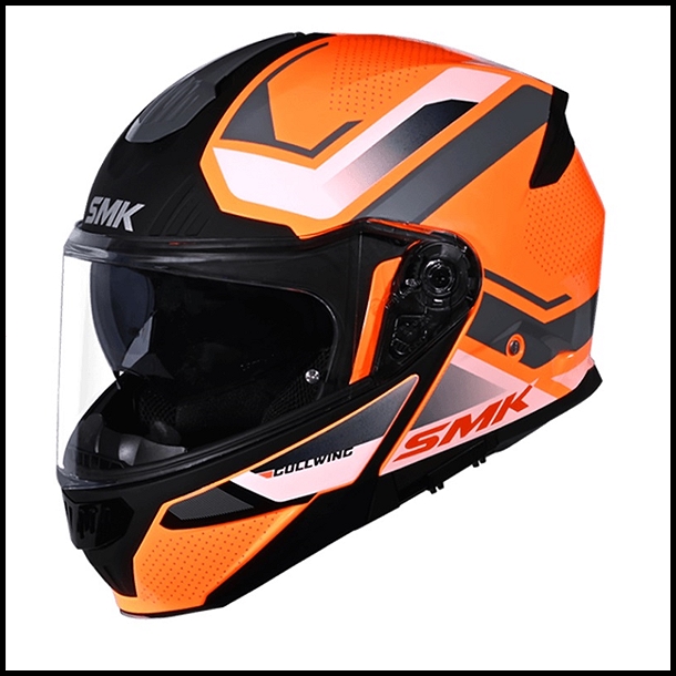 SMK GULLWING FLIP-UP MODULAR HELMET - SUPERTOUR GRAPHIC - MA765