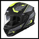 SMK GULLWING FLIP-UP MODULAR HELMET - TEKKER GRAPHIC - MA264