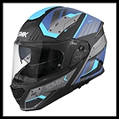 SMK GULLWING FLIP-UP MODULAR HELMET - TEKKER GRAPHIC - MA265