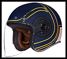 SMK RETRO JET OPEN-FACE HELMET - CARRETERA GRAPHIC - MA517