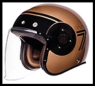 SMK RETRO JET OPEN-FACE HELMET - SEVEN GRAPHIC - GL720