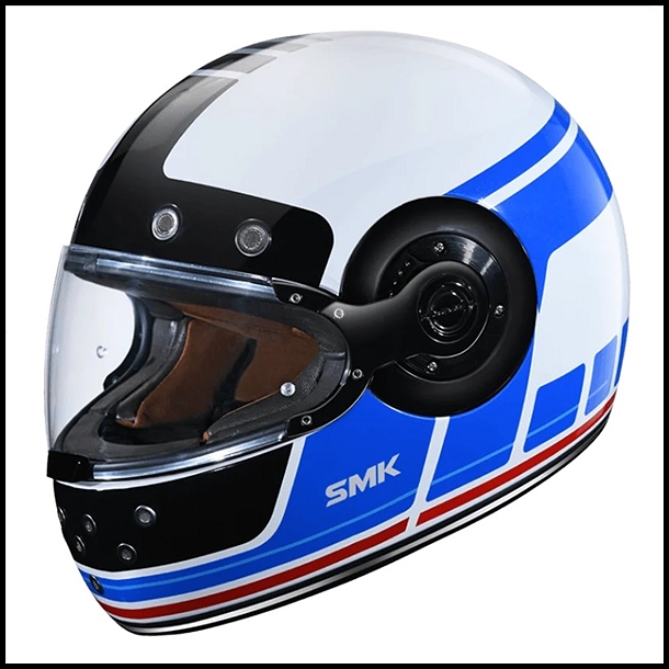 SMK RETRO FULL-FACE HELMET - RANCHERO GRAPHIC - GL152