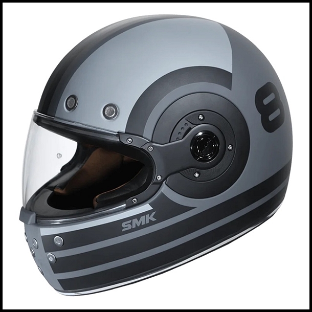 SMK RETRO FULL-FACE HELMET - RANKO GRAPHIC - MA626