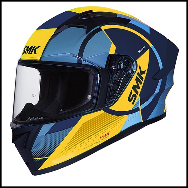 SMK STELLAR SPORT FULL-FACE HELMET - FARO GRAPHIC - MA554