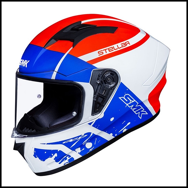 SMK STELLAR SPORT FULL-FACE HELMET - SQUAD GRAPHIC - MA153