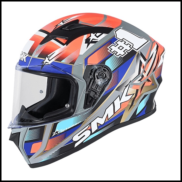 SMK STELLAR SPORT FULL-FACE HELMET - UNO GRAPHIC - MA657