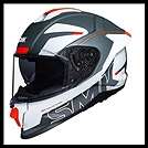 SMK TITAN FIBERGLASS FULL-FACE HELMET - FIREFLY GRAPHIC - MA613