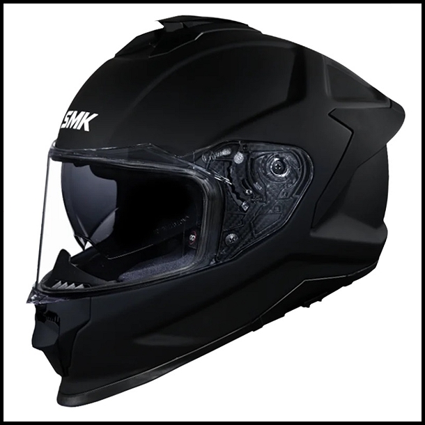 SMK TITAN FIBERGLASS FULL-FACE HELMET - MATTE BLACK