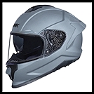 SMK TITAN FIBERGLASS FULL-FACE HELMET - MATTE NARDO GRAY