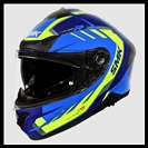 SMK TYPHOON FULL-FACE HELMET - AEROT GRAPHIC - GL545