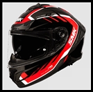SMK TYPHOON FULL-FACE HELMET - AEROT GRAPHIC - GL632