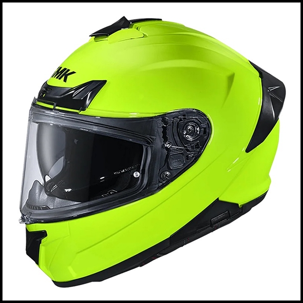 SMK TYPHOON FULL-FACE HELMET - GLOSS HI VISON