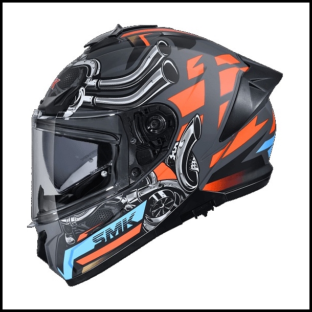 SMK TYPHOON FULL-FACE HELMET - MOTORHEAD GRAPHIC - MA676