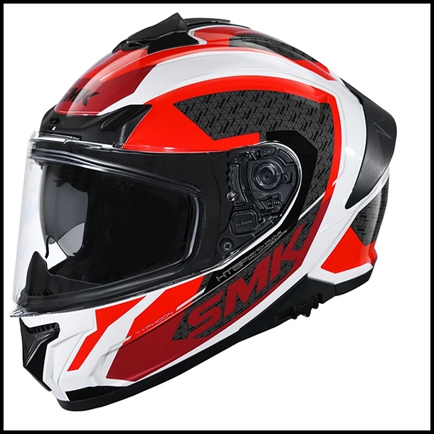 SMK TYPHOON FULL-FACE HELMET - RD1 GRAPHIC - GL136