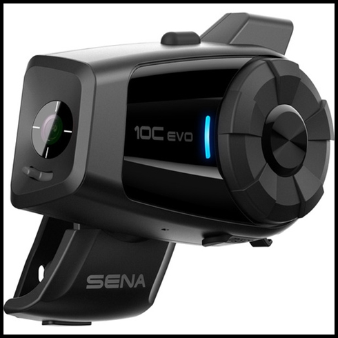 SENA 10C EVO Motorcycle Bluetooth Camera & Communication System