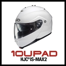 SENA 10UPad Motorcycle Bluetooth Communication Cheek Pad System for HJC IS-MAX2 Modular Helmets