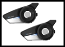 SENA 20S EVO Motorcycle Bluetooth Communication System & HD Speakers - Dual Pack