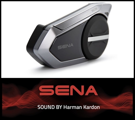 SENA 50S Bluetooth 5/Mesh Communication with Premium Sound by Harman Kardon