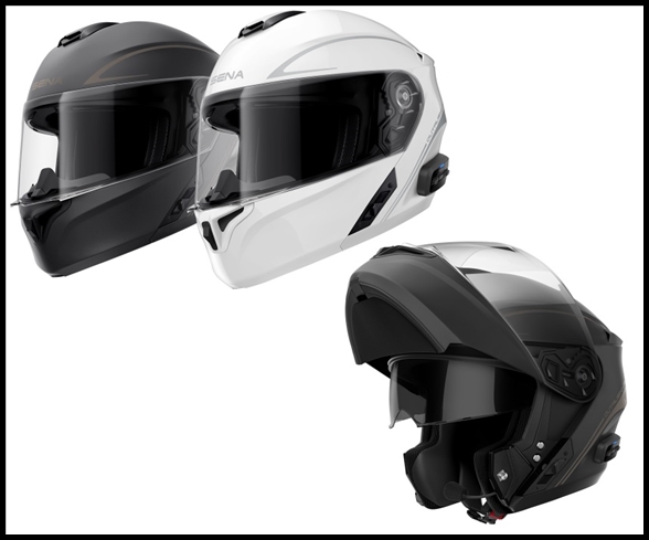 SENA OUTRUSH R BLUETOOTH INTEGRATED MODULAR HELMET