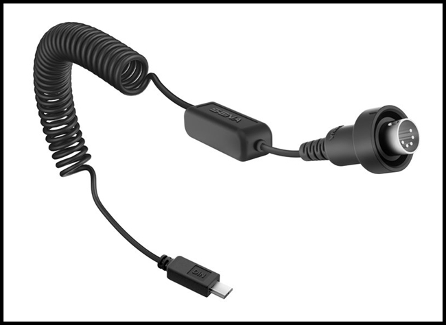 SENA FreeWire Micro USB to 5 Pin DIN Cable for Honda Goldwing