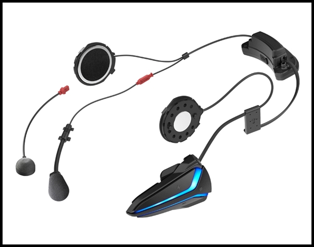 SENA SMART HJC 20B Motorcycle Bluetooth Communication System for select HJC Helmets
