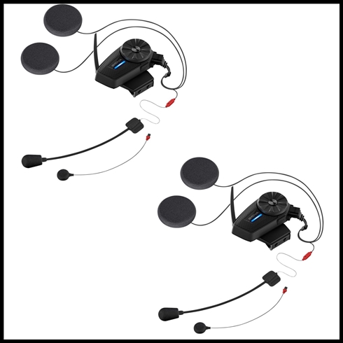 SENA SPIDER-ST1 Motorcycle Mesh Communication System at an Affordable Price - Dual Pack