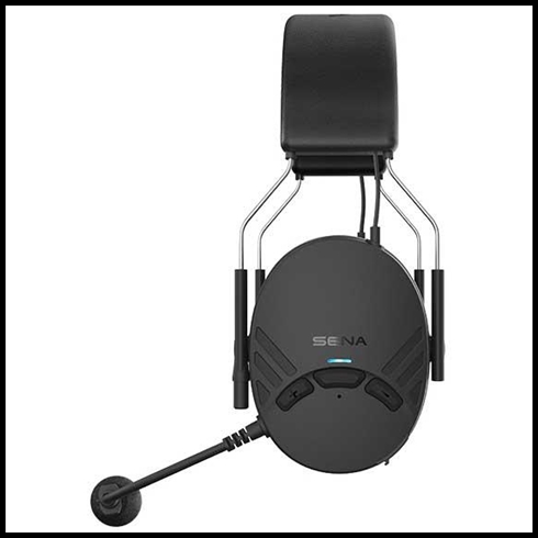 SENA TUFFTALK LITE - Over-the-Head Earmuff with Long-Range Bluetooth Communication